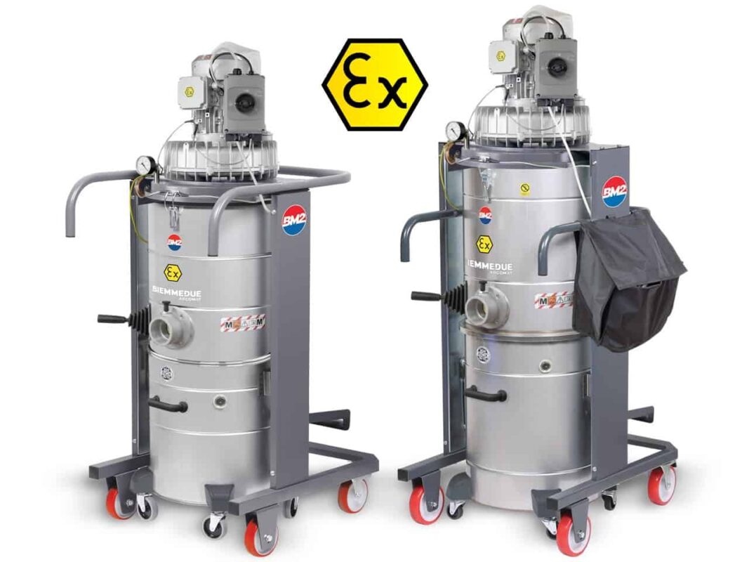 Industrijski usisivac ATEX Biemmedue TT 30 EX - Biemmedue TT 40 EX - Biemmedue TT 55 EX - Biemmedue TTX 30 EX - Biemmedue TTX 40 EX - Biemmedue TTX 55 EX