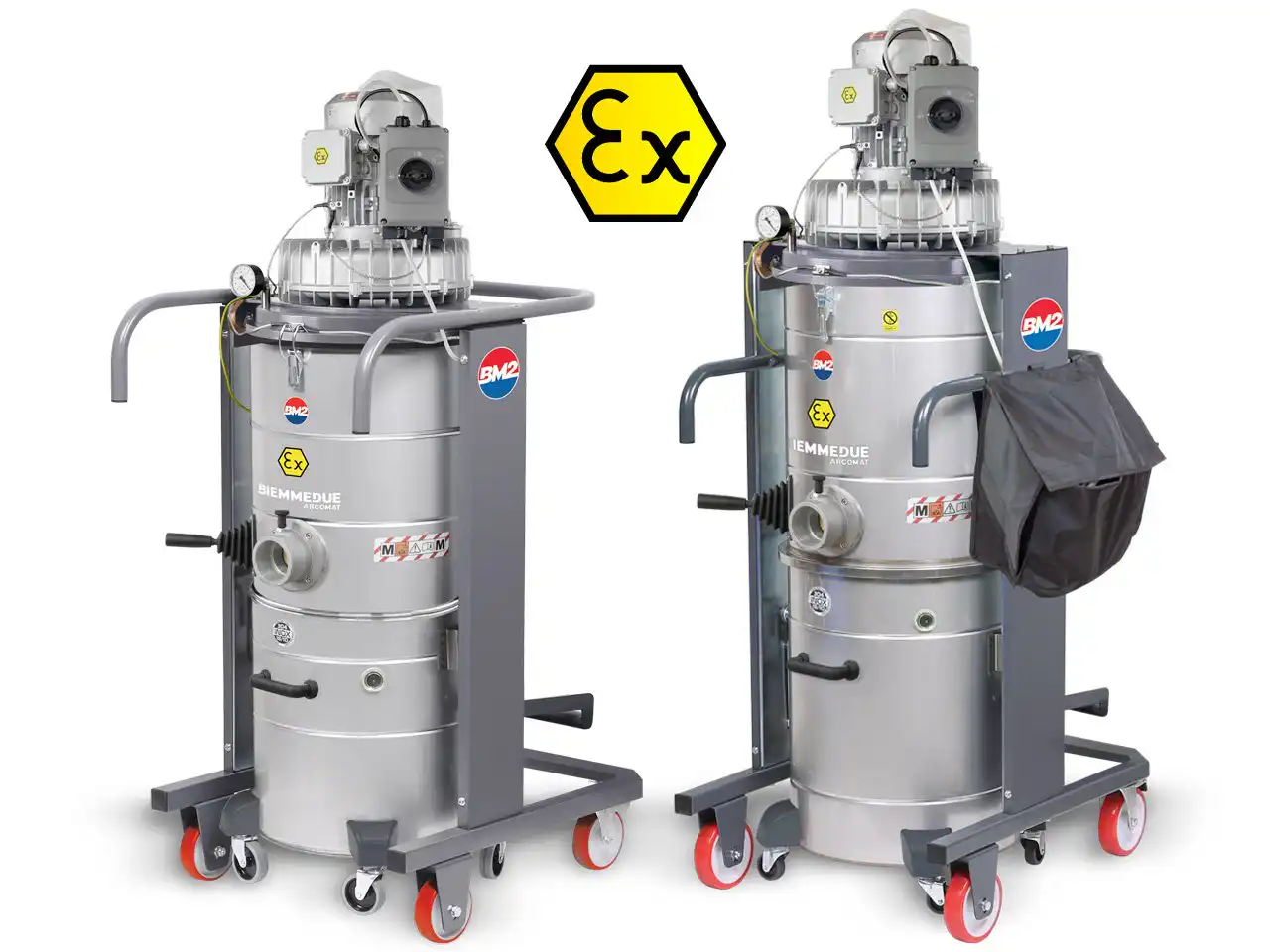 industrijski-parocistac-biemmedue-TTEX-TTXEX Industrijski usisivac ATEX Biemmedue TT 30 EX - Biemmedue TT 40 EX - Biemmedue TT 55 EX - Biemmedue TTX 30 EX - Biemmedue TTX 40 EX - Biemmedue TTX 55 EX