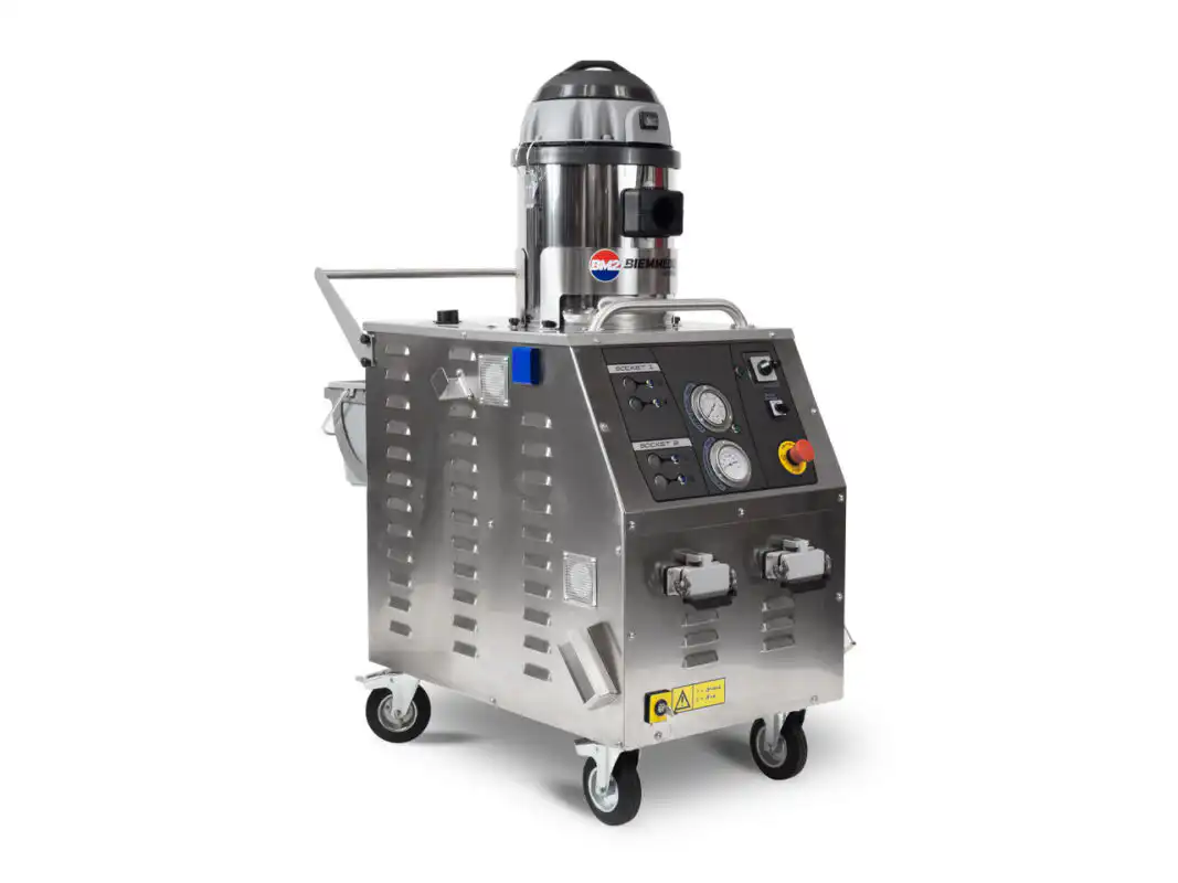 Biemmedue Andromeda industrijski paročistač za 2 operatera sa usisavanjem