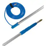 Teleskop za čišćenje prozora i solarnih panela 2.5m - Teleskop za čišćenje solarnih panela i prozora 4m - Teleskop za pranje prozora i solarnih panela 6m (3 modula) - Teleskop za pranje solarnih panela i prozora 6m - Teleskopski štap 8m - Teleskopski štap 12m - Teleskopski štap 10m - sa internim crevom za vodu - za pranje solarnih panela, staklenih površina i fasada