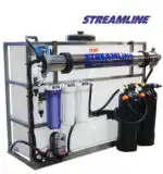 Streamline Club 250 je sistem za čišćenje prozora sa DI filterom, baterijom od 100 Ah, pritiskom od 6,9 bara na robusnom okviru.