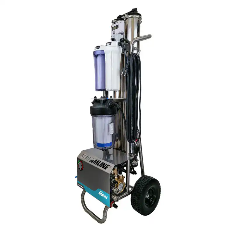 Upoznajte Mobi Maxi Elektric RODI, solarni sistem za čišćenje i pranje prozora sa RO DI filterima na točkovima