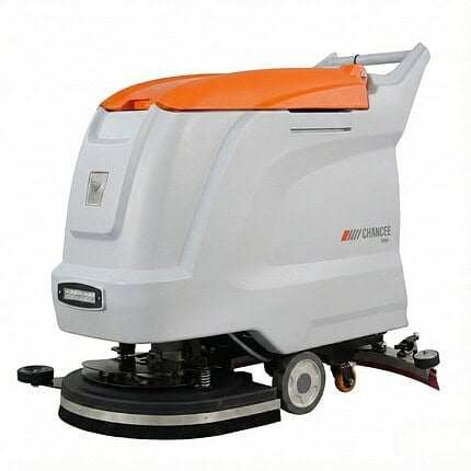CHANCEE M50+ mašina za pranje podova (2800m², 500mm, 3h baterija) ima moderan dizajn, ergonomski držač i snažne četke.