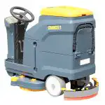 CHANCEE K70 mašina za čišćenje poda sa vozačem: širina 550 mm, baterija 3 sata, kapacitet 3650 m²/h za industrijsku ili komercijalnu upotrebu, garancija 3 godine.