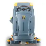 Vozeća CHANCEE K70 mašina za pranje podova, plavo-žuta, 3650m²/h, 550mm, 3h baterija, volan i panel, 3 godine garancije.