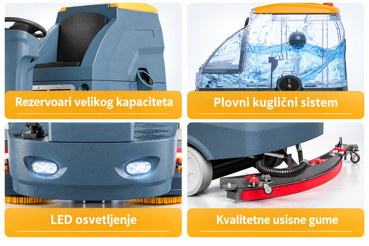 Chancee K80 veliki rezervoari, LED osvetljenje i široka usisna grana