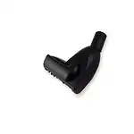 Na beloj pozadini prikazana je Steam Italy Paročistači četka za pranje nameštaja sa elegantnim crnim zakrivljenim dizajnom.