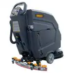 Samohodna CHANCEE M60 (3300m², 560mm, baterija radi 3h) sa kontrolnim tipkama i širokim četkom za efikasno čišćenje.