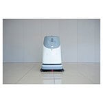 Chancee SC50 industrijski robot za pranje podova, 3D LiDAR i AI, beo i siv, stoji na sjajnim pločicama ispred zida, vidljive četke.