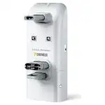 Srebrna stanica Industrijski robot za Pranje Podove Chancee SC50, sa 3D LiDAR & AI, više priključaka i utičnica za uređaje.