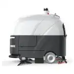 Chancee SC80 autonomni robot za pranje podova (4000 m²/h, 3D LiDAR), bijelo-crn dizajn, bočna četka i CHANCEE logo.