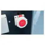 Prikaz izbliza industrijskog usisivača Chancee CG55100 5.5kW sa HEPA filterom, zapremine 100L i 42.5 kPa usisne snage.