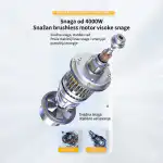 3D prikaz industrijskog usisivača Chancee CG4080 Turbina (80 L, 4.0 kW, 31.8 kPa) sa HEPA filterom 99,7%, etiketama o efikasnosti i detaljima snage.