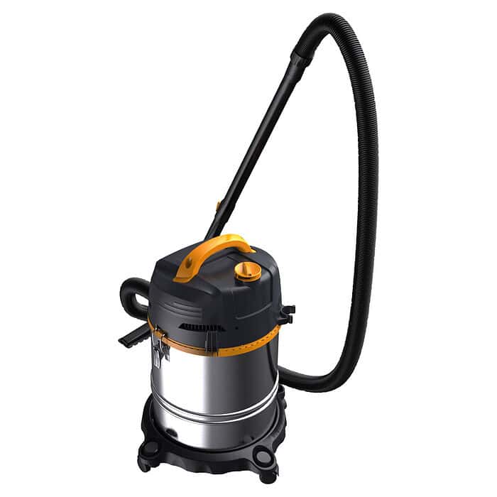 Profesionalni usisivač Chancee CRS1625, 25L, HEPA filter 99,7%, 1,6 kW, za mokro/suvo sa lakim pomeranjem i odlaganjem.