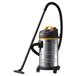 Profesionalni usisivač Chancee CRS1635, HEPA filtracija 99,7%, 35L; snaga 1,6kW, protok vazduha >210m³/h, pritisak 22,7kPa. Crno crevo, narandžasta ručka i točkići za lako pomeranje.