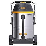 Chancee CRS2870 je profi usisivač sa 2 motora, HEPA filterom, zapremine 70L, crnim crevom, žutim detaljima i točkićima.