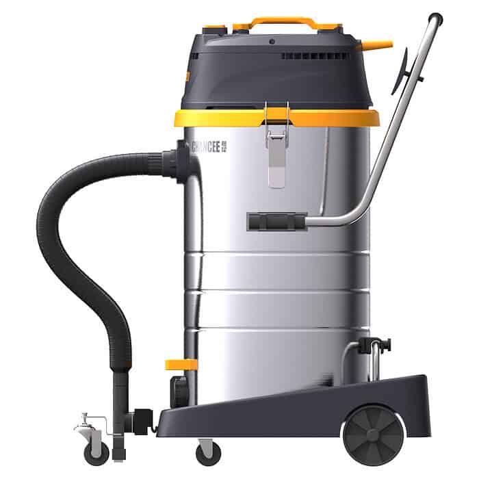 Profesionalni usisivač Chancee CRS2890 ima 2 motora, kapacitet 90L, HEPA filtraciju 99,7%, snagu 2,8kW i usisnu snagu od 22,5kPa.