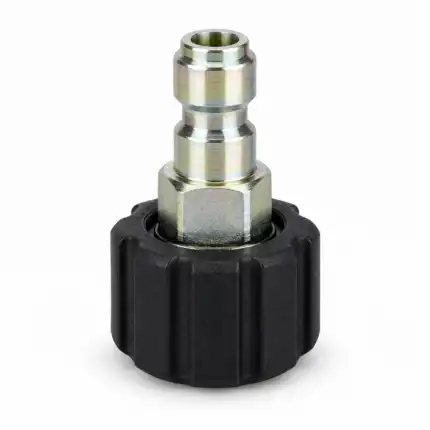 Čelični adapter M22 obrtna matica sa 3/8″ QD priključkom