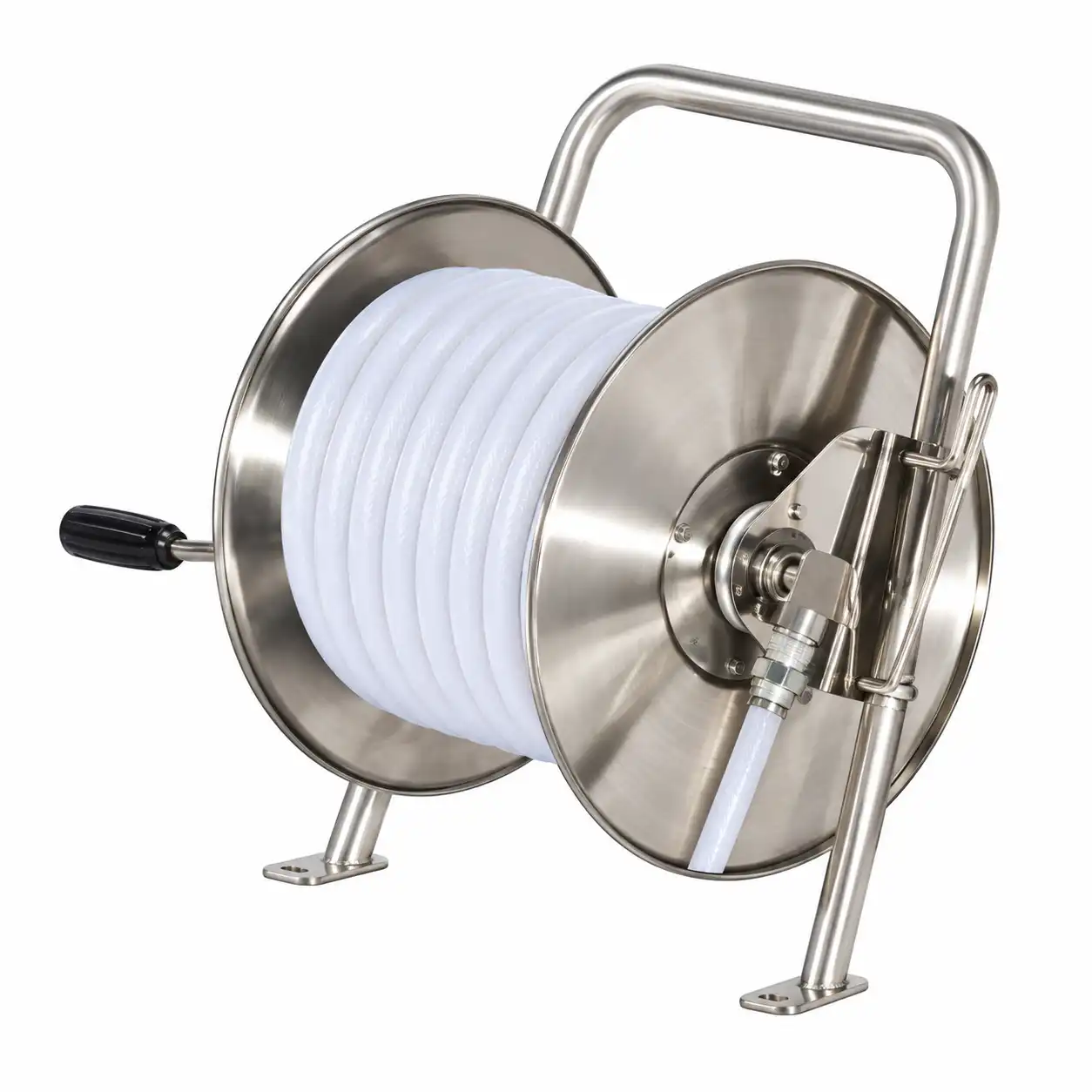 Biemmedue ručna inox motalica za crevo do 40 m – 01AC469