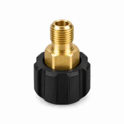 Mesingani adapter M22 obrtna matica sa 1/4″ muškim navojem