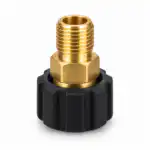 Mesingani adapter M22 obrtna matica sa 3/8″ muškim navojem