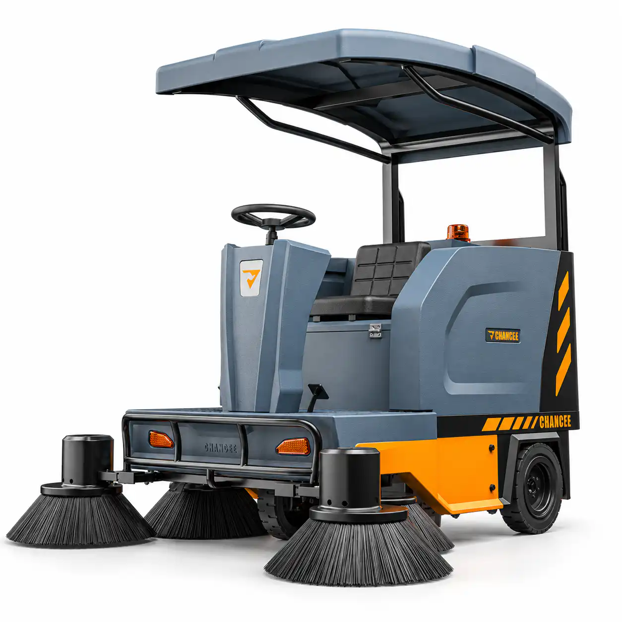CHANCEE U190P | Vozeća mašina za metenje sa krovom (1900mm, 10000m²/h, 180L, do 5h)